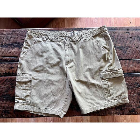 Mens Redhead Khaki Ripstop Cargo Shorts Size 46 - Picture 7 of 9